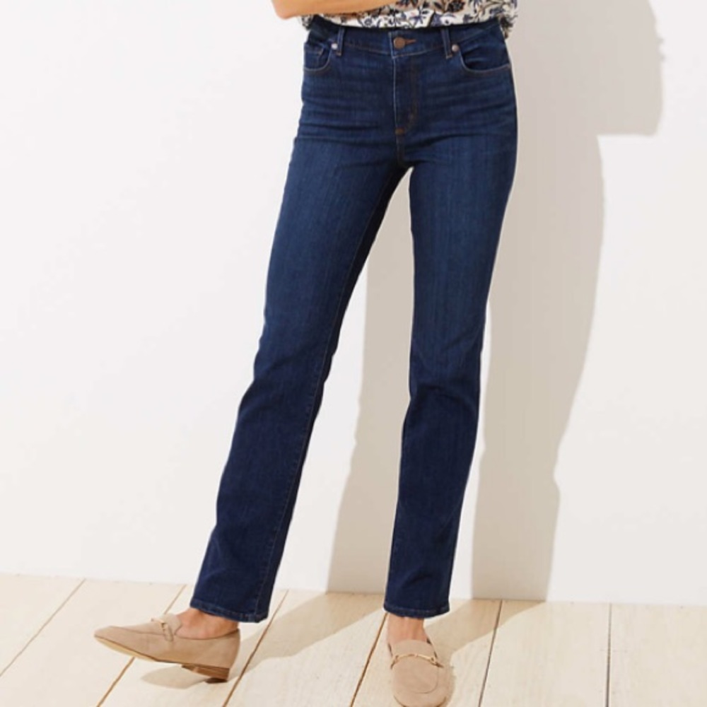 LOFT Modern Skinny Bootcut Jeans size 27